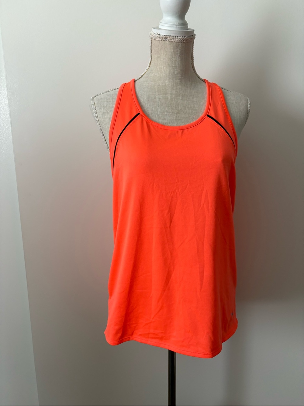 Under Armour Bright Orange Racerback Performance Tank